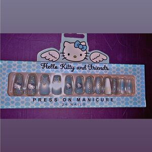 Cute Sanrio Hello Kitty 💅 Set 💎 Add some cutesy and glam to your wave 👋🏼 ✨